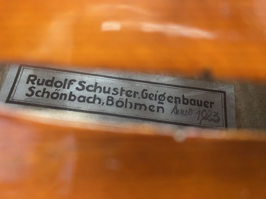 Schuster Rudolf - Schönbach, Böhmen anno 1923 - G-812